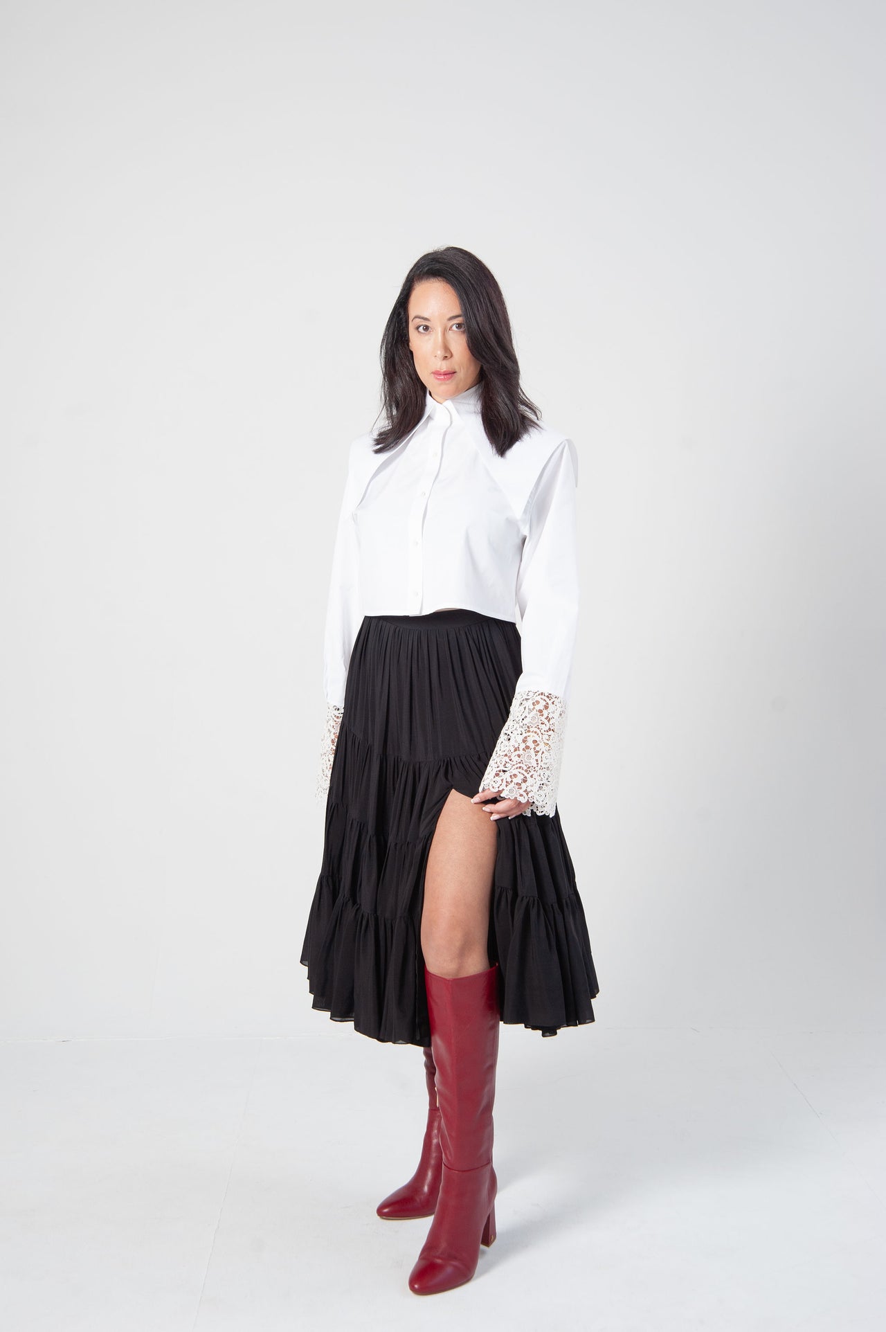 The Camden Noir Skirt