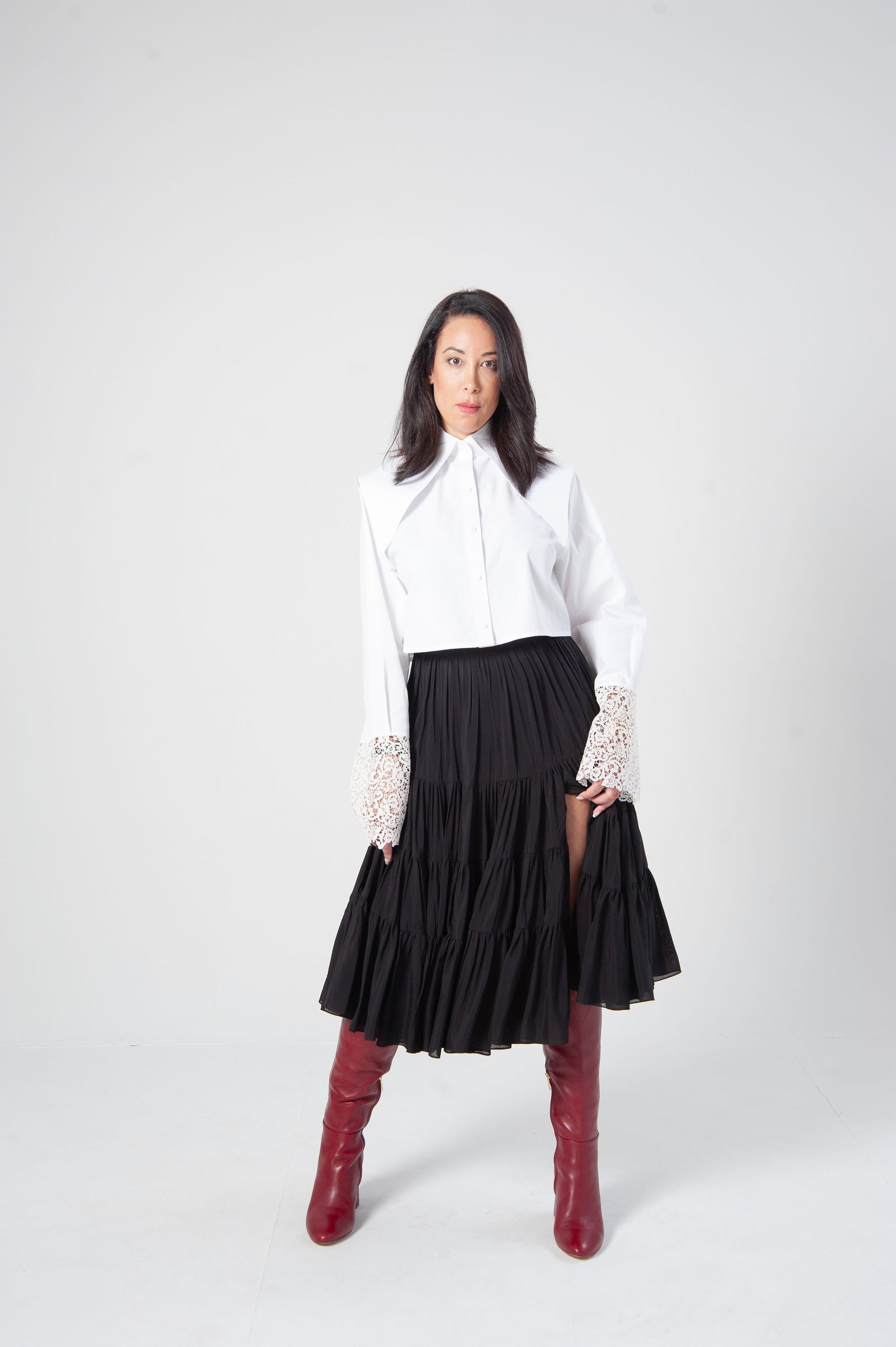 The Camden Noir Skirt