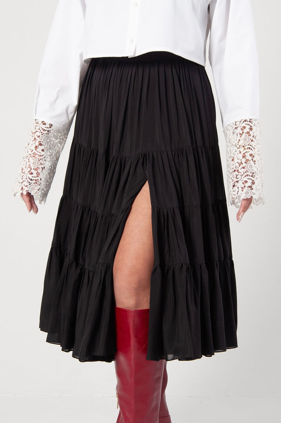 The Camden Noir Skirt